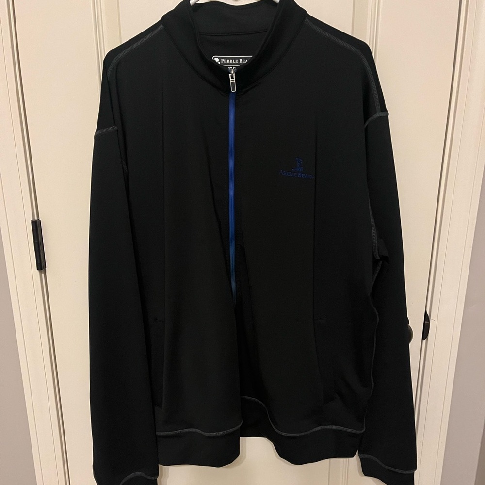 Pebble Beach Dry-Luxe performance quarter zip
